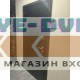 Входная металлическая дверь АСД Спартак Б с зеркалом СБ-16 (Букле Графит / Бетон светлый)